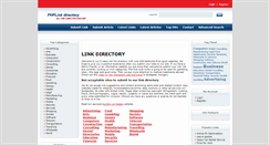 Desktop Screenshot of link-directory.us